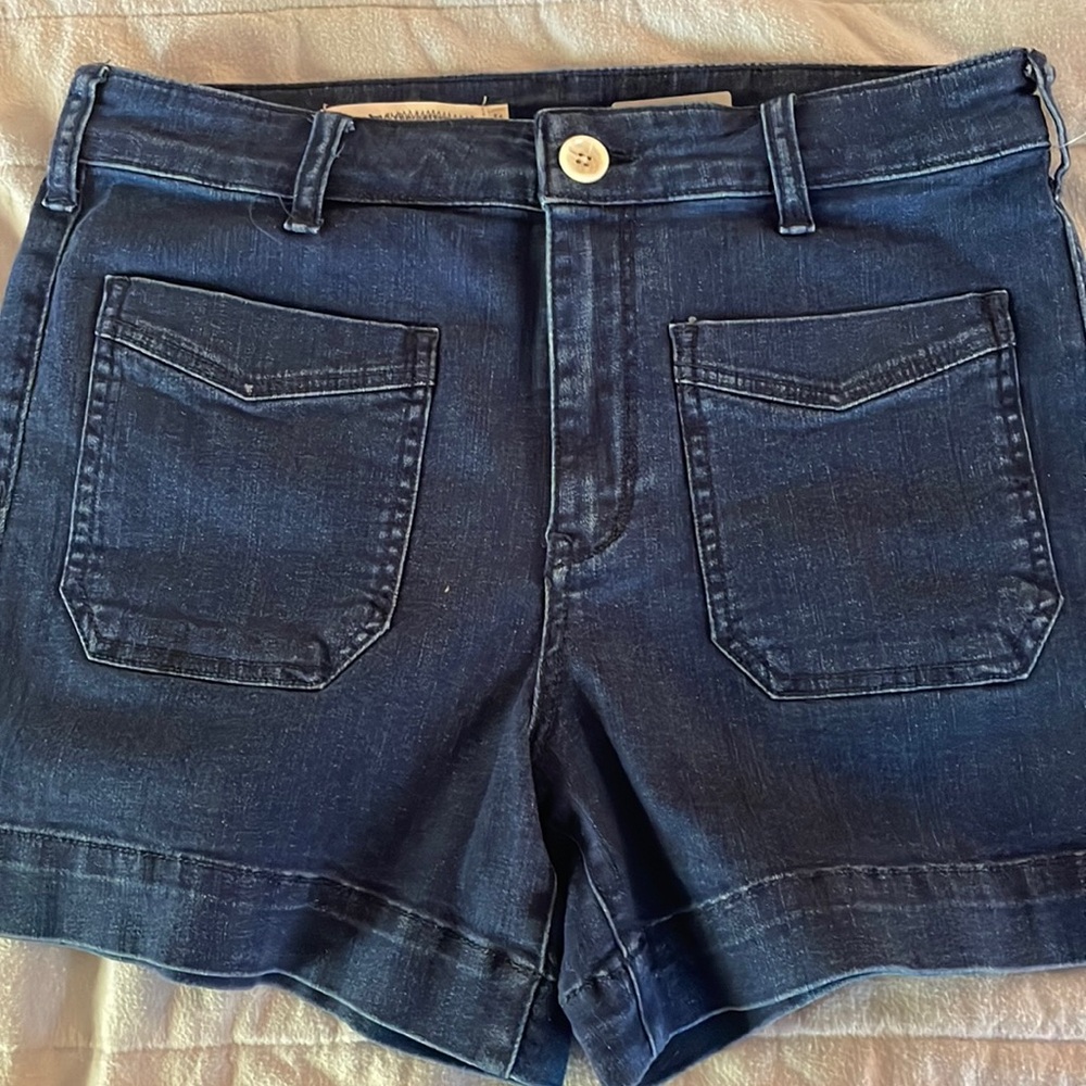 NWT trouser denim shorts